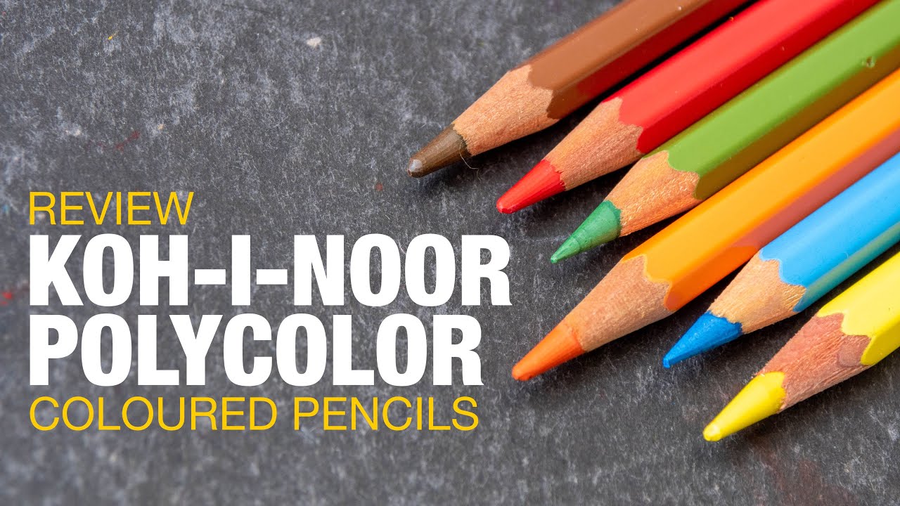 Koh I Noor Polycolor coloured pencils (review)