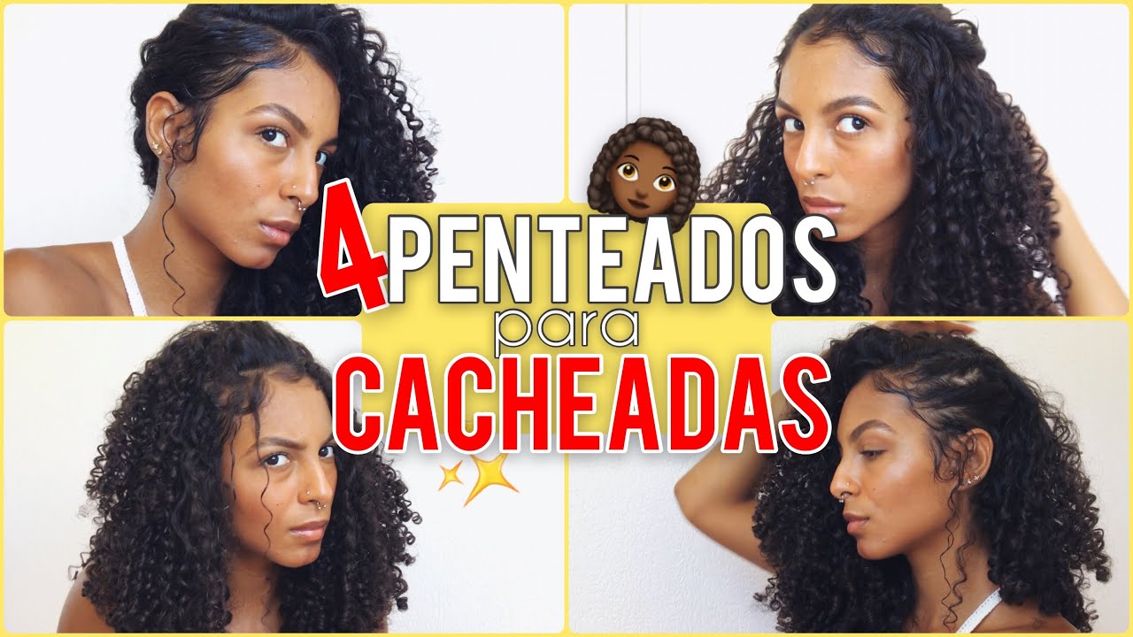 Penteados FÁCEIS para Cabelos Cacheados
