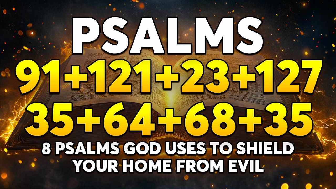 8 Psalms God Uses to Shield Your Home from Evil | Psalms 91, 121, 23, 127, 35, 64, 68, 35