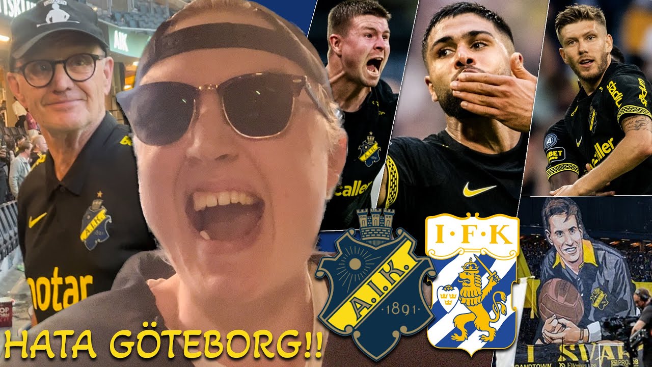 Vinner klassikermötet efter SLAKT!! - AIK vs Göteborg