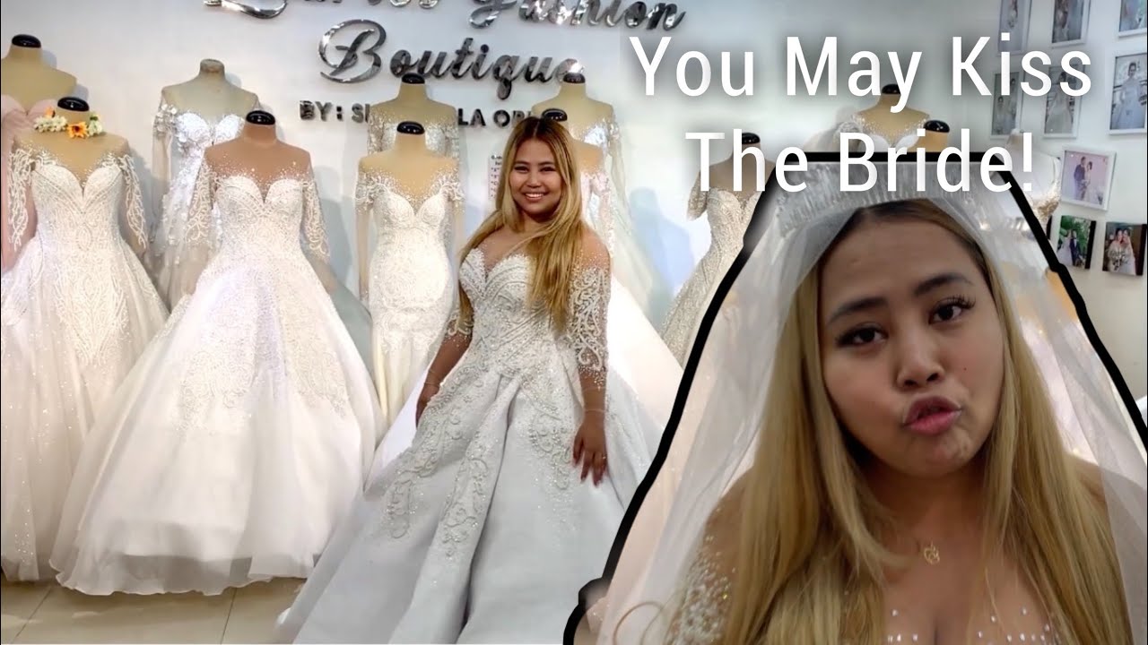 WEDDING GOWN FITTING (Murang Pang-Kasal Sa Divisoria 😍👰‍♀️
