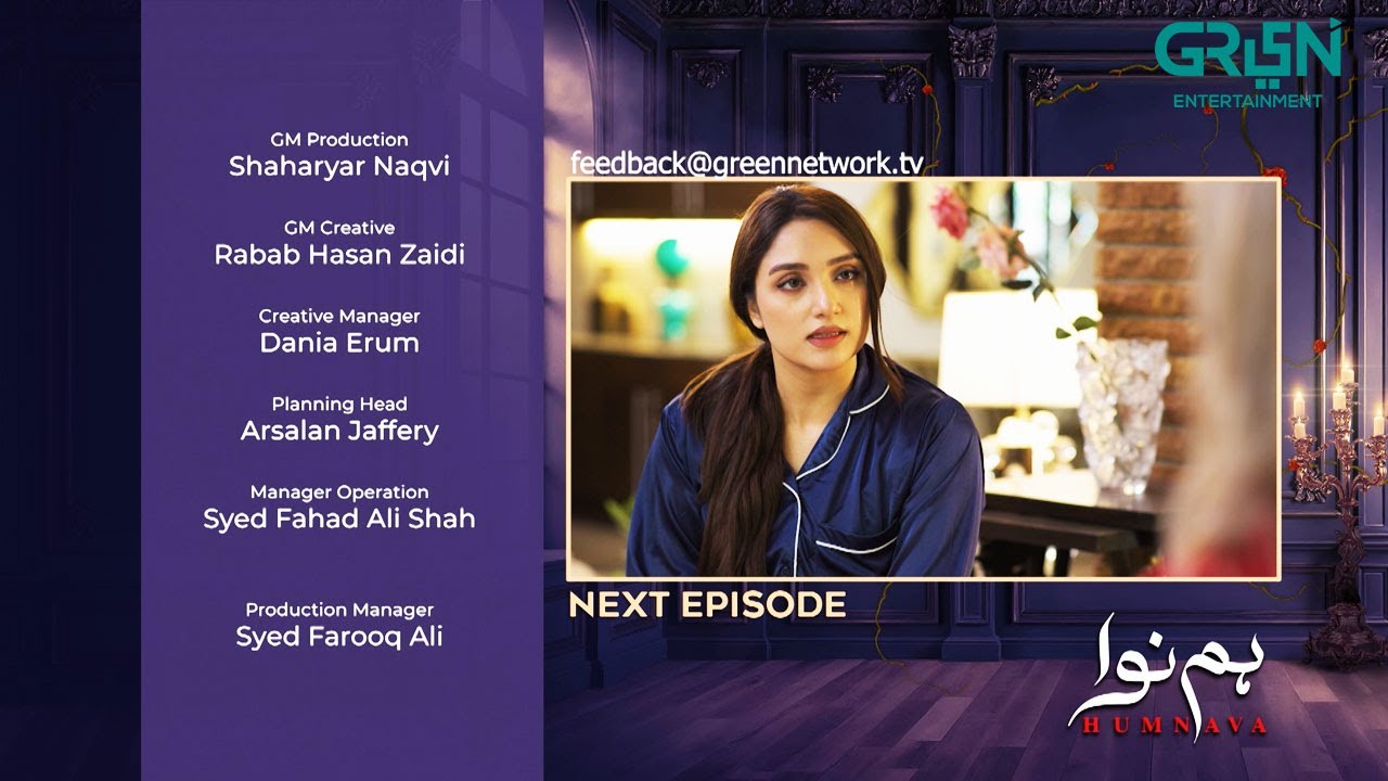 Humnava Episode 24 ( Teaser ) 22nd January 2026 | Sumaiya Bukhsh - Hunain Shahid - Mahnoor Pervaiz