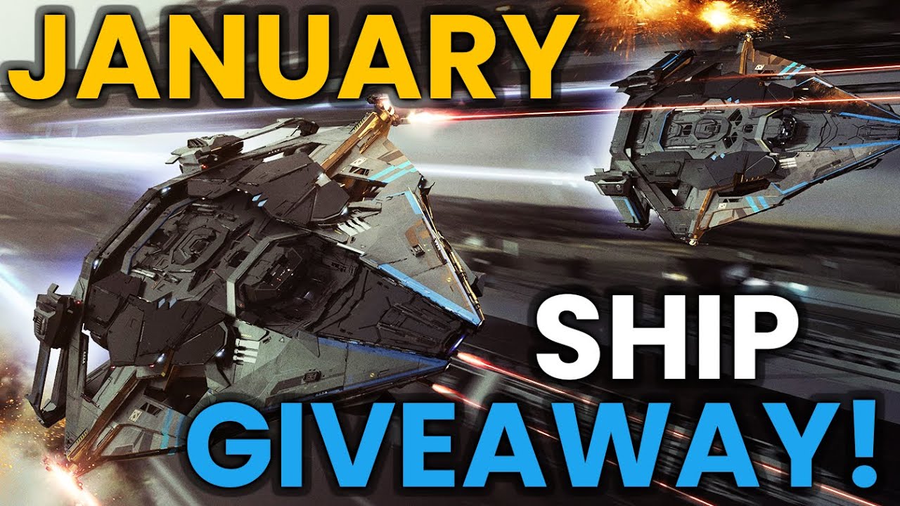 SHIP GIVEAWAY Announcement for January!! #starcitizen #starcitizenships