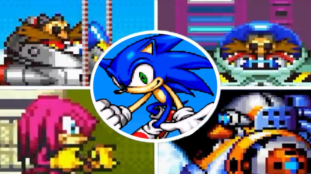 Sonic Advance - All Bosses (No Damage)