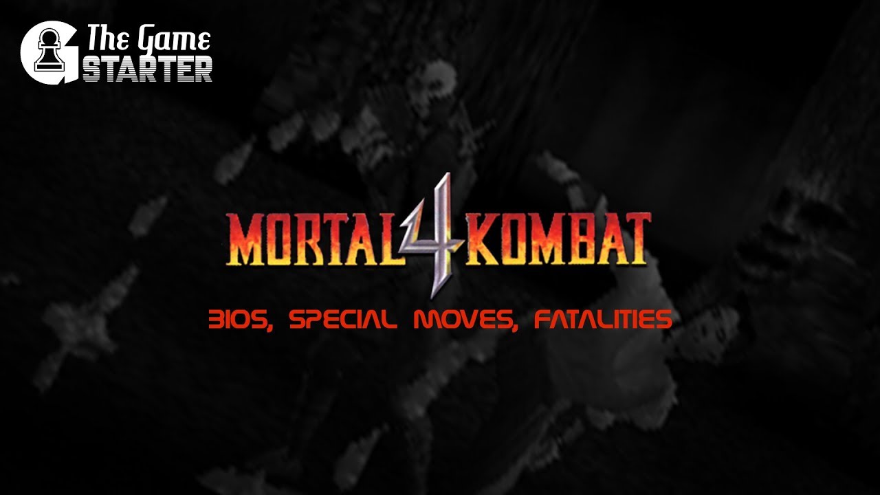 Mortal Kombat 4 (1997) - Bios, Special Moves, Fatalities - The GameStarter