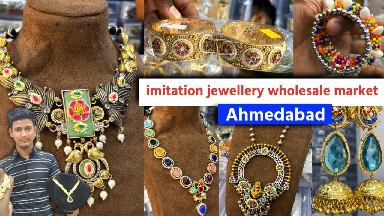 ઇમિટેશન જ્વેલરી હોલસેલ માર્કેટ | Radhe Krishna oxidised | Ahmedabad wholesale market | GT ASHOK