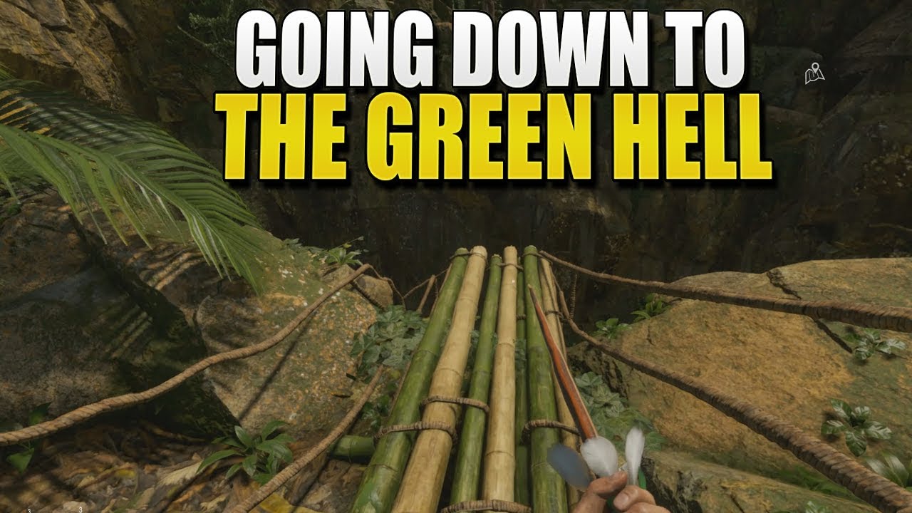 GOING DOWN To The GREEN HELL (Green Hell Survival) #6