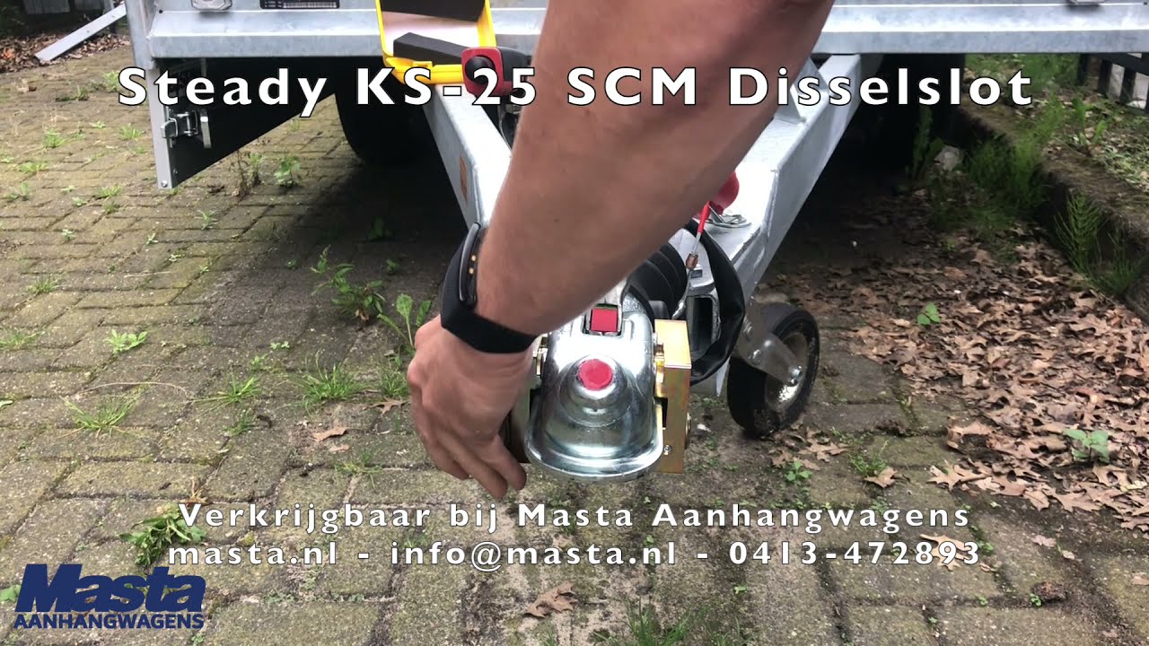 Steady KS-25 SCM Disselslot bij Masta Aanhangwagens! | Masta.nl