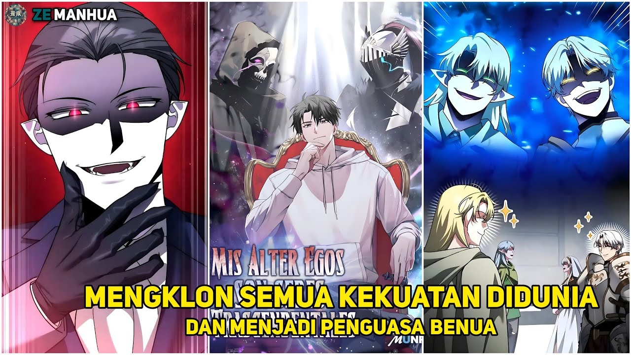 Mengklon Semua Kekuatan Didunia Dan Menjadi Penguasa Benua | 1-70🔥‼️
