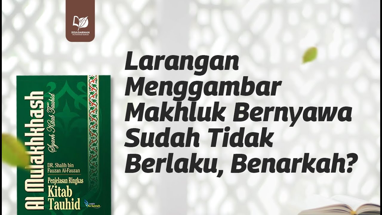 Larangan Menggambar Makhluk Bernyawa Sudah Tidak Berlaku, Benarkah?