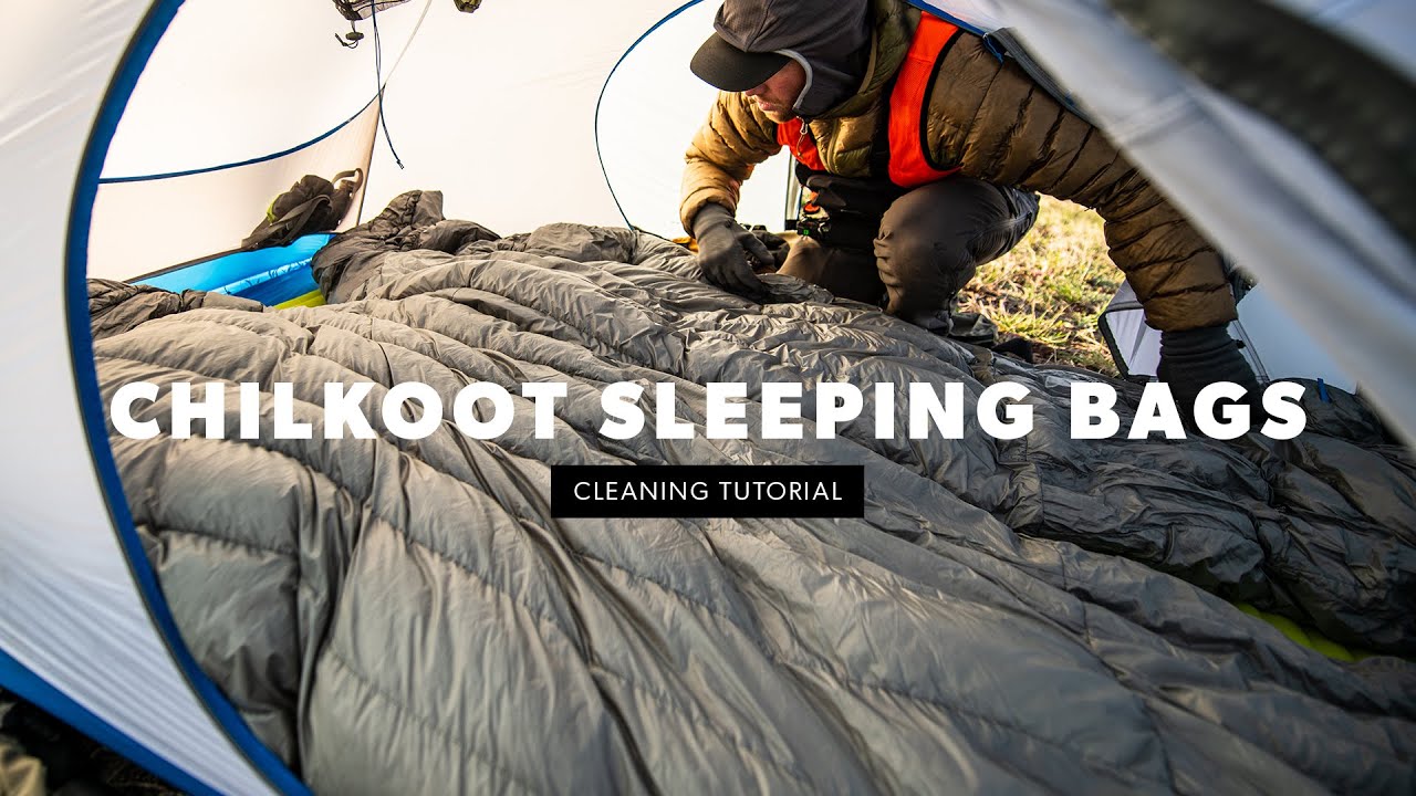 Chilkoot Down Sleeping Bag Cleaning Tutorial