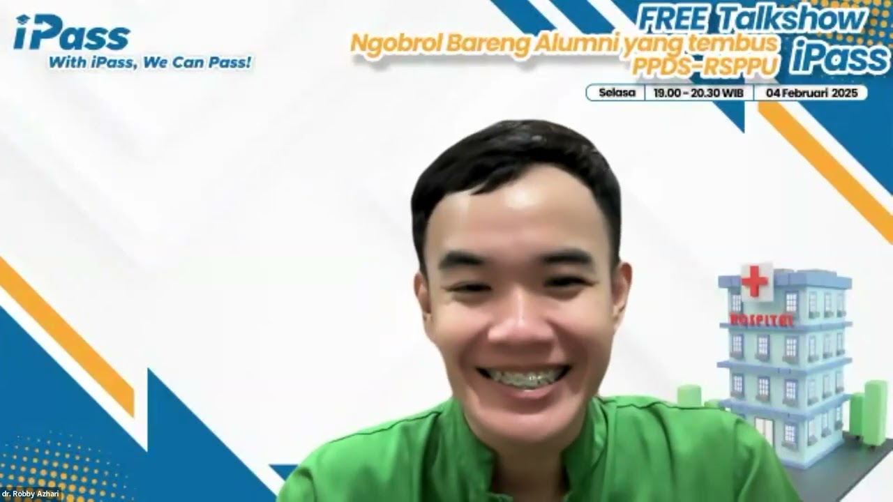 iPass Free Talkshow dengan Alumni yang Lolos PPDS RSPPU