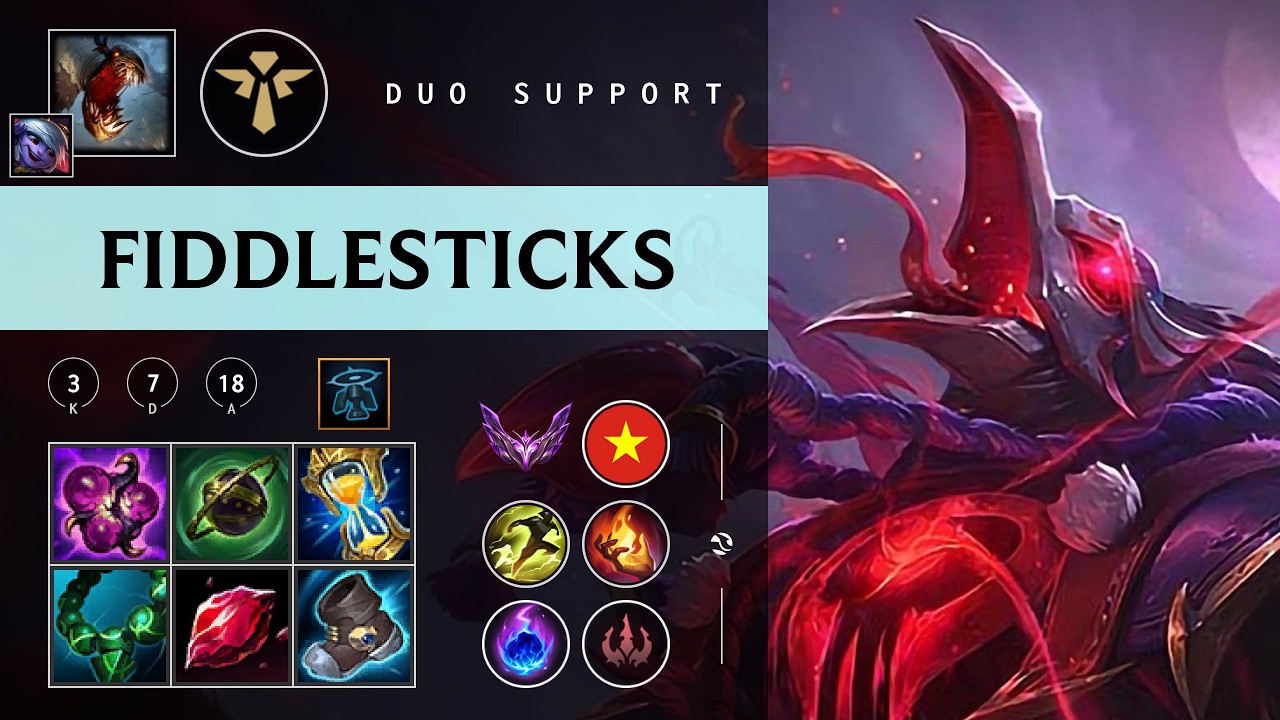 Fiddlesticks Support vs Janna - VN Master Patch 26.03
