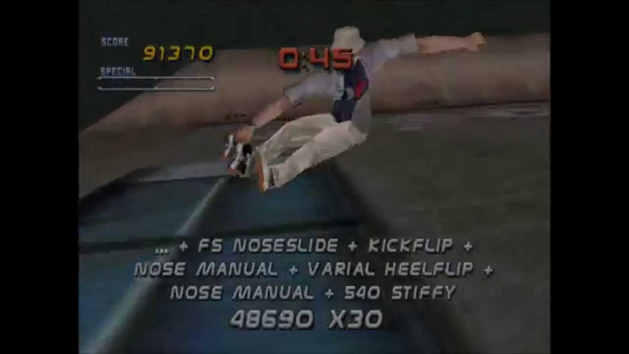 THPS2 - 2.600.000 my BEST COMBO - no Cheats