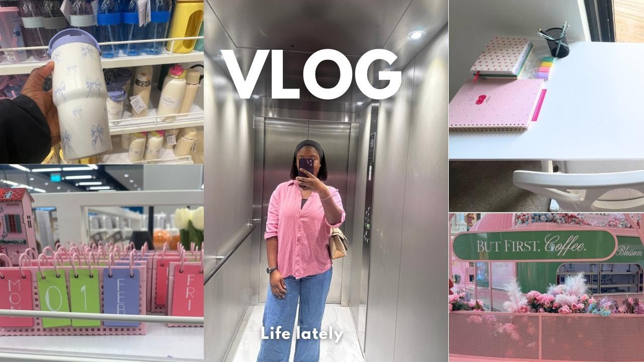 Life Lately | Productive Days, Amazon Hauls & Setting up my Work Desk | Living Alone Diaries ✨