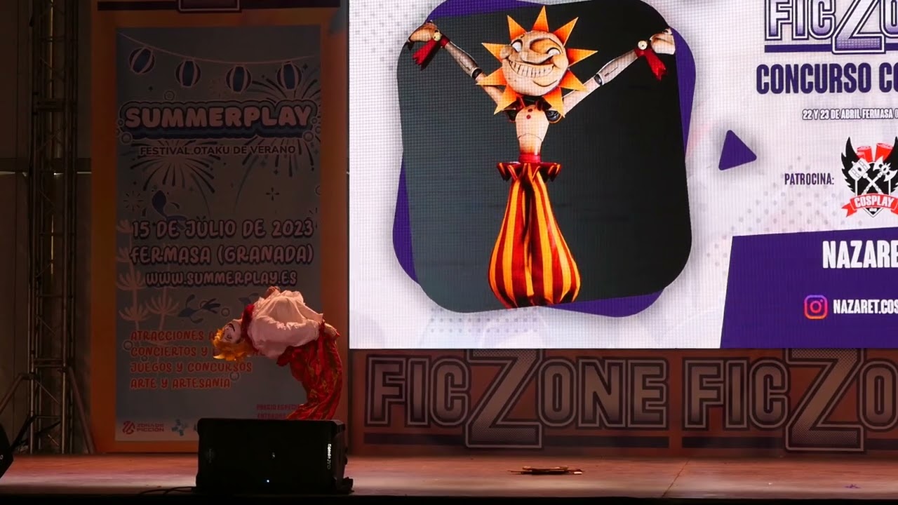 Ficzone 2023 - Concurso cosplay - Five Nights at Freddy's security breach (FNAF)