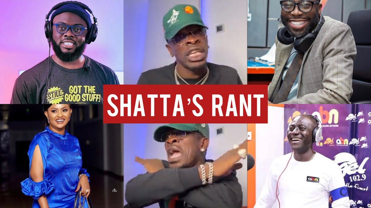 Shatta Wale angrily insults Nana Ama McBrown,Kwadwo Sheldon,Captain Smart,Andy Dosty etc