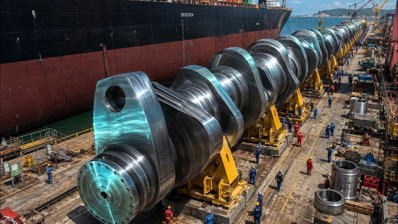 Inside the World&rsquo;s Biggest Ship Repair Yard | Dry Dock, Hull Cleaning, Engine Installation