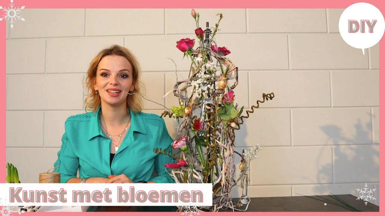 Hoe maak je dit BLOEMSTUK | Voorjaarsbloemstuk | Cursus bloemschikken #133 | Carlein Tukkers