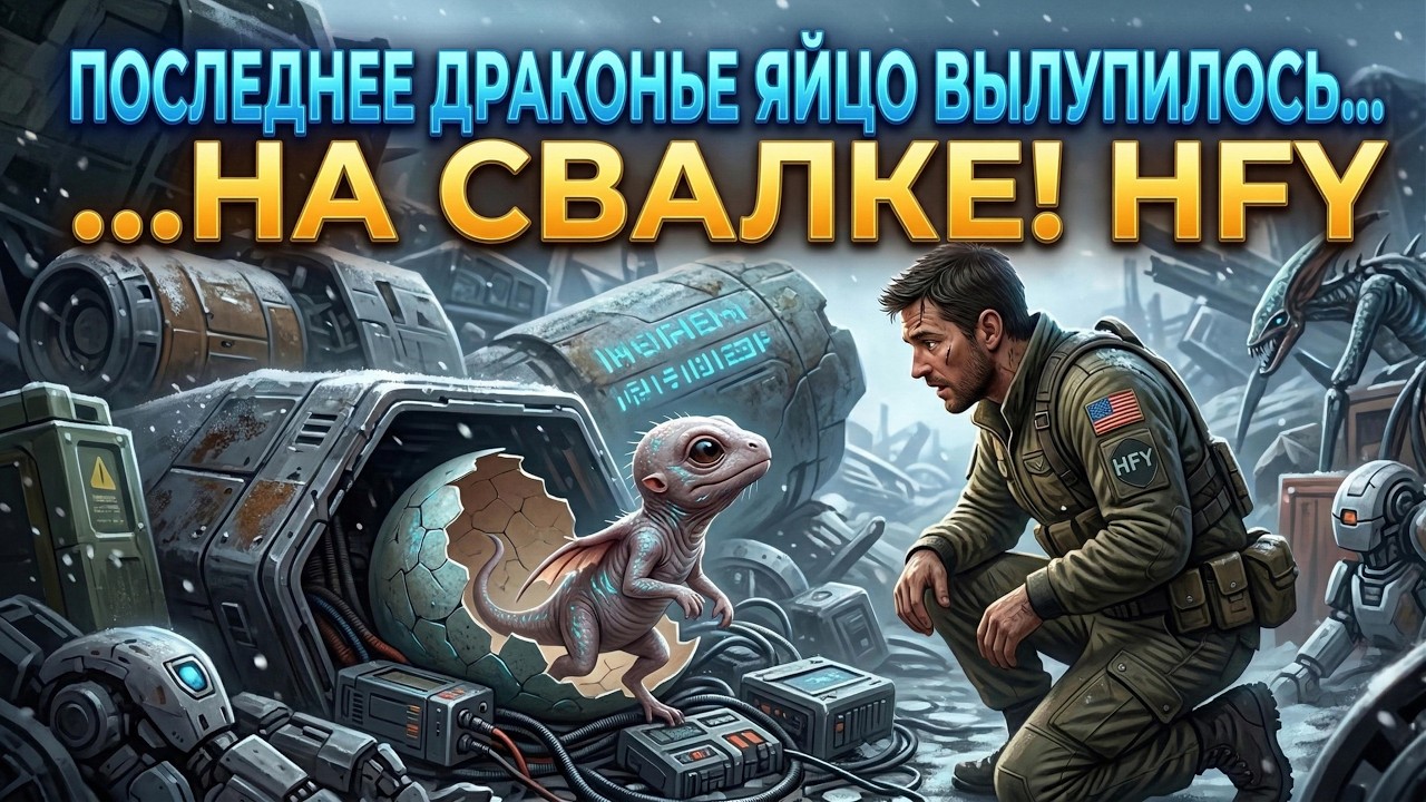 Последнее драконье яйцо вылупилось на свалке —  Аудиорассказ  — HFY