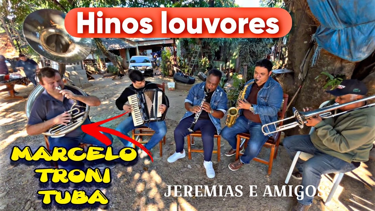 TOCATA CCB-HINOLOUVORES❗️VISITA ESPECIAL MARCELO TRONI -cego -JEREMIAS -Pedrinho(Hinos raiz)#louvor