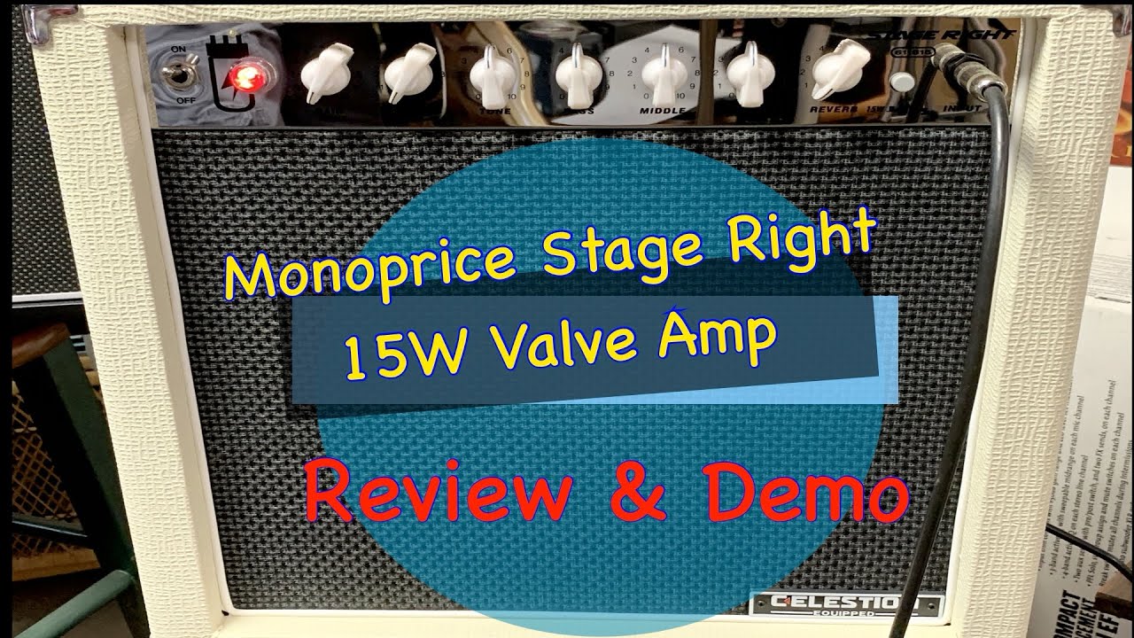 Обзор/демонстрация усилителя Monoprice Stage Right 15 Вт