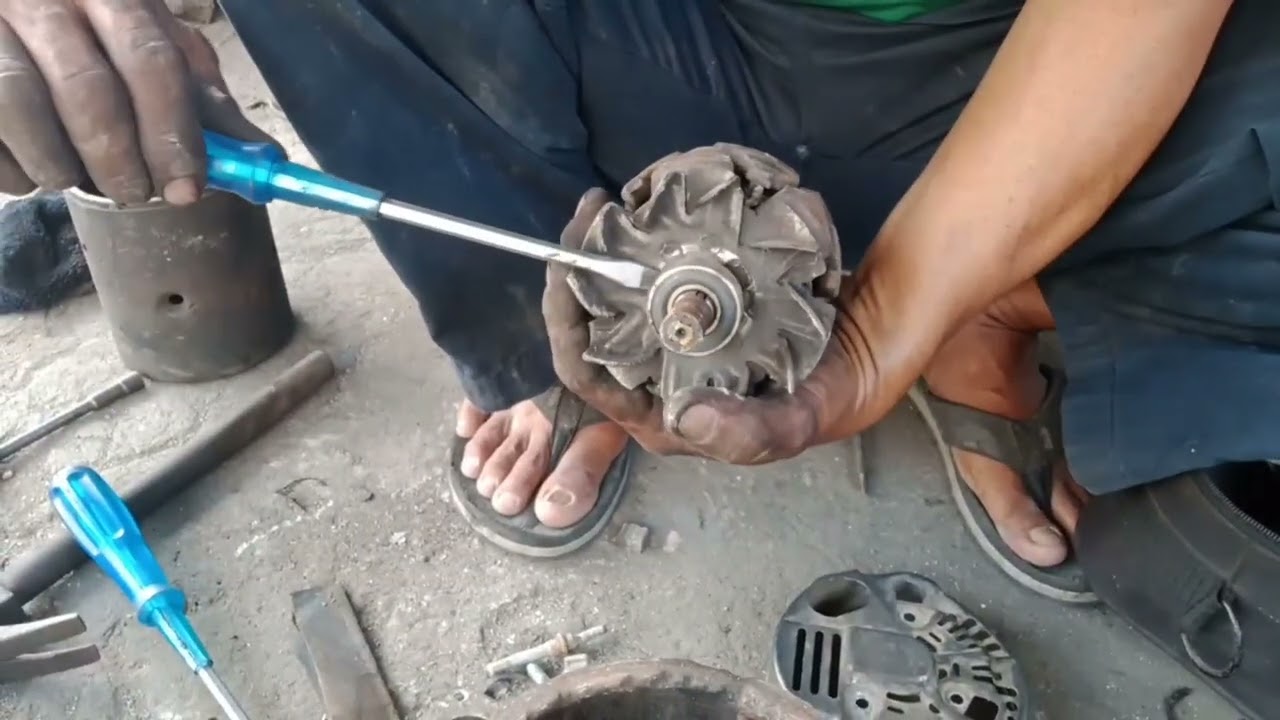Backhoe Alternator Ayaw mag charge...