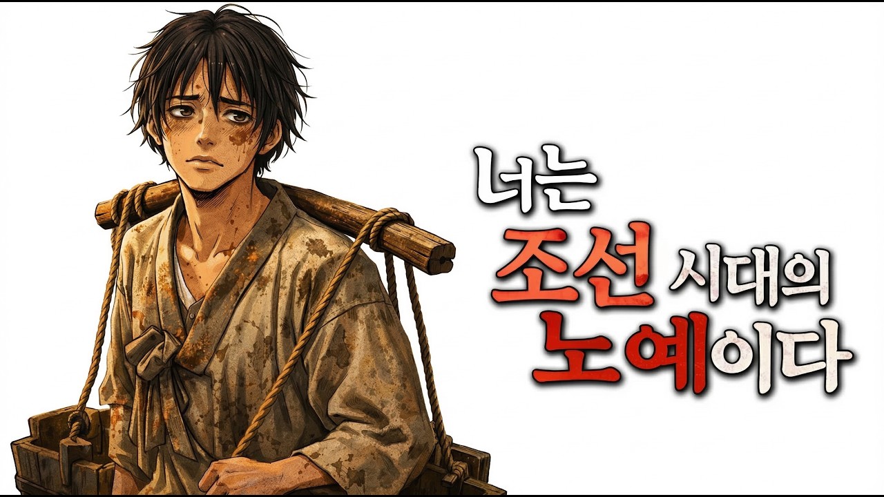 너는 조선 시대의 노예이다 (그리고 그것이 너의 전부다)