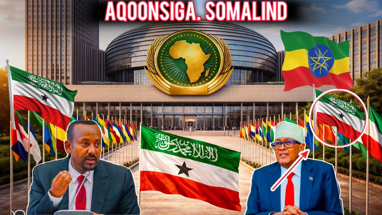 DEG- Sababta calanka somalind loga tagay xarunta midowga Africa iyo somalia o qirtay in somalind ka