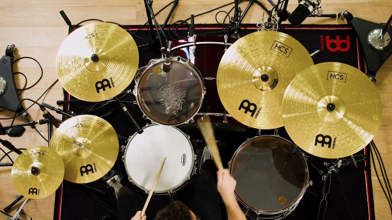 HCS Expanded Cymbal Set by Meinl Cymbals HCS-CS2 - just drums