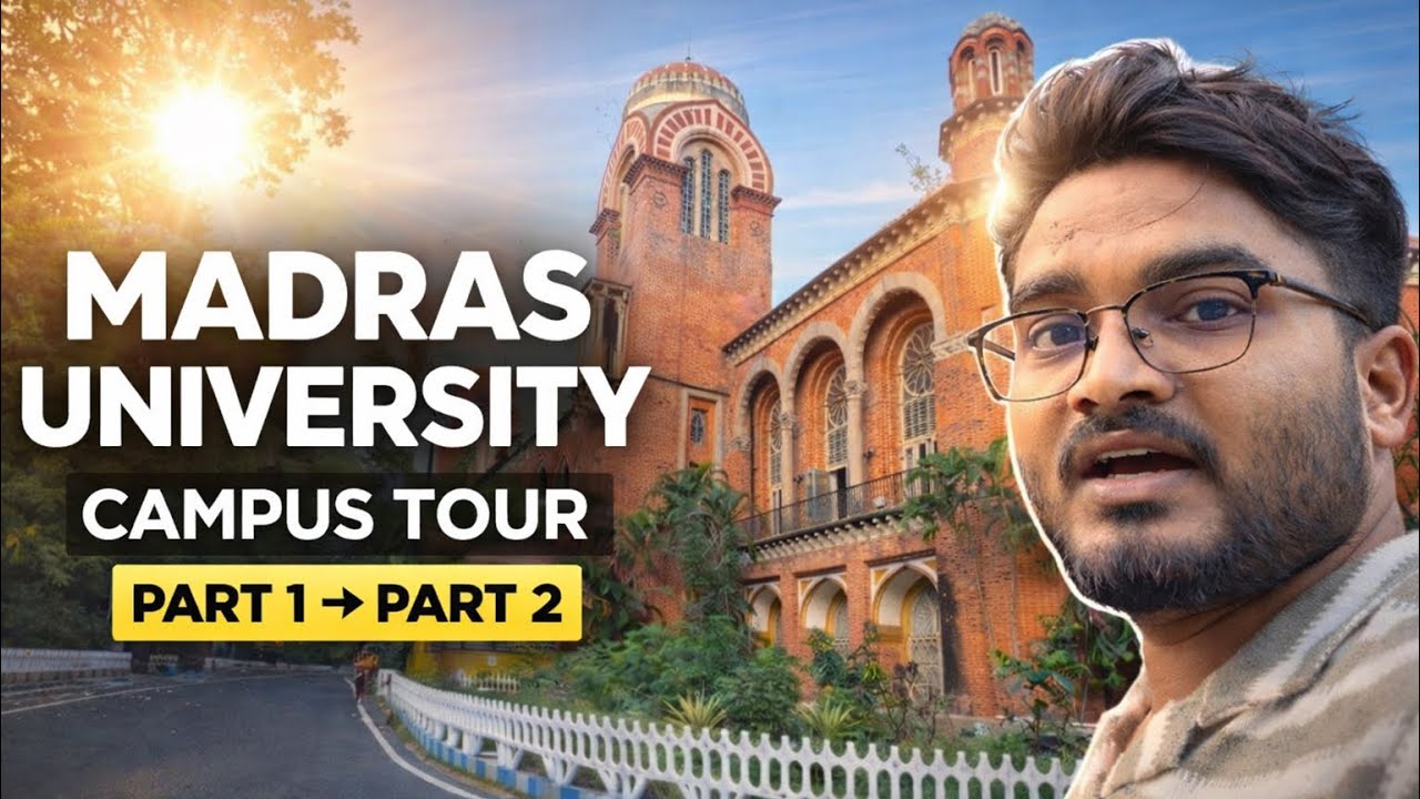 University of Madras Campus Tour 🏛️ | Book Department & Admission Office | Part 1 #vlog #dailyvideo 
