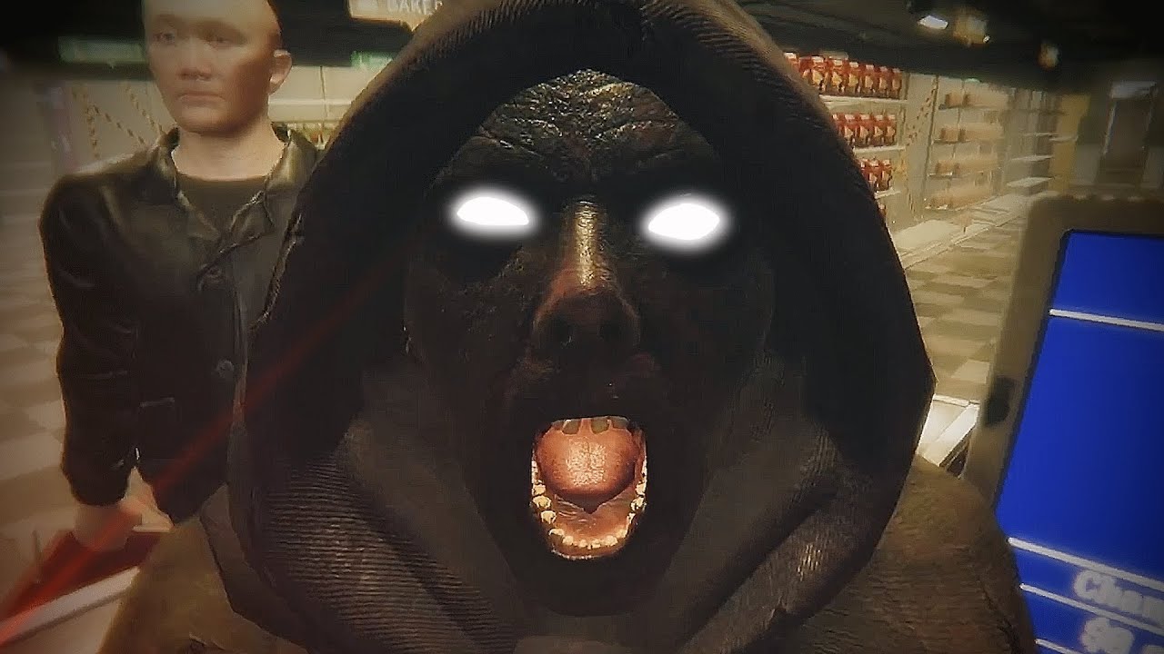 WHO LET HER IN!?