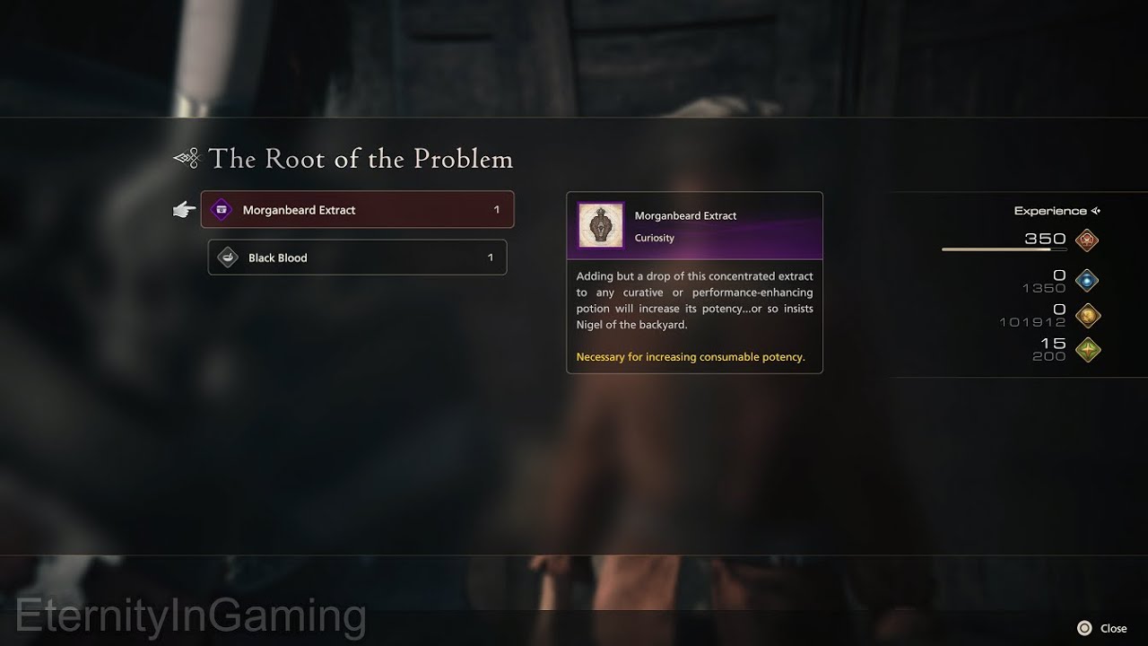 Final Fantasy 16 Potion Upgrade - The Root of the Problem