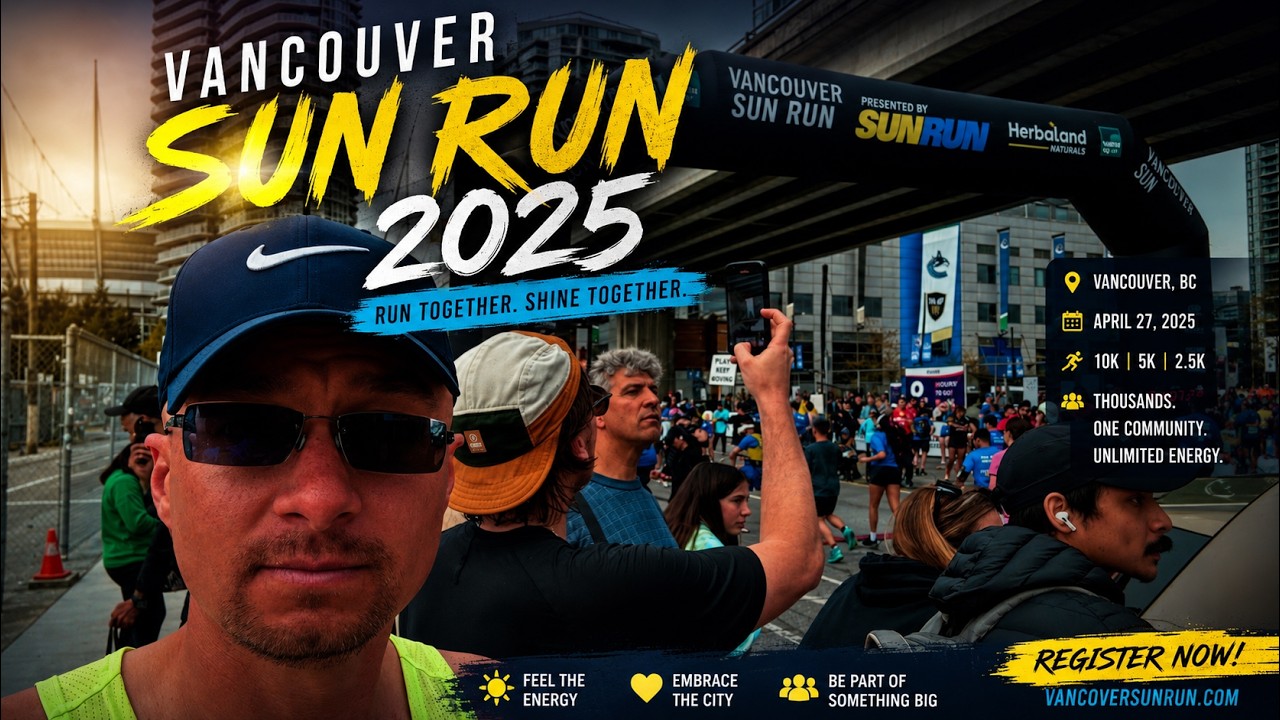 Vancouver Sun Run 10k Race POV 2025