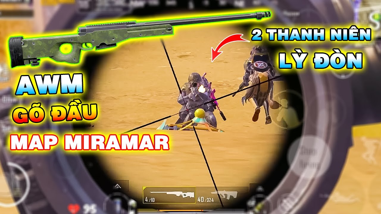 Tacaz Vẩy AWM Map Sa Mạc | Giết team 4 EZ, gặp phải Vua Lỳ Đòn [PUBG Mobile]