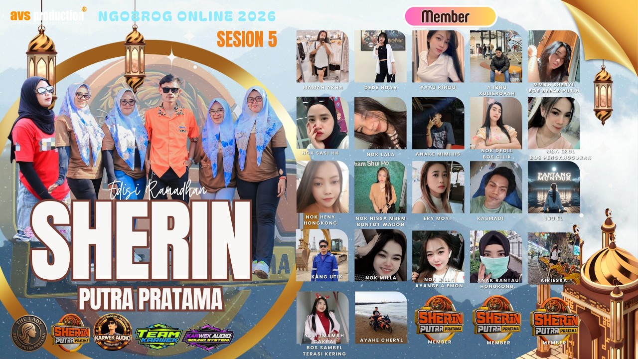 🔴LIVE STREAMING NGOBROG ONLINE || SHERIN PUTRA PRATAMA || SESION 5 EDISI RAMADHAN, 10  MARET 2026