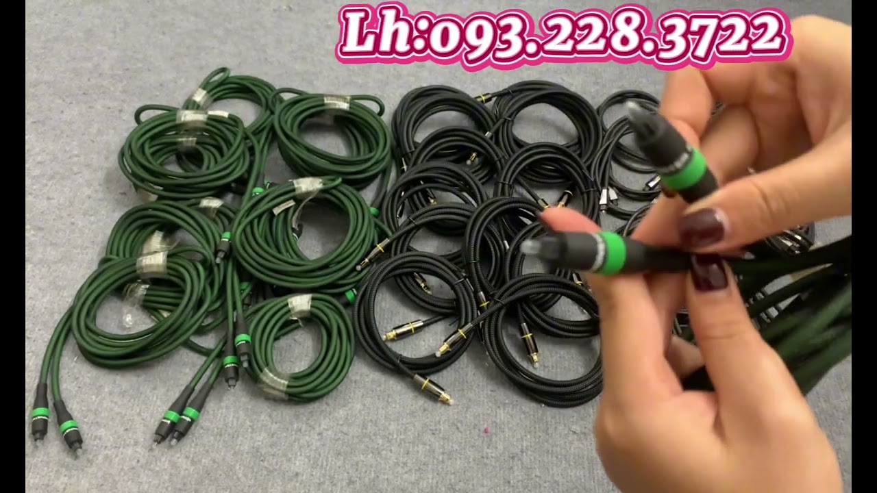 Xả Kho Thanh Lý Dây Quang Bãi Mỹ Chỉ hơn 100k siêu sịn sò ra âm thanh cực tốt
