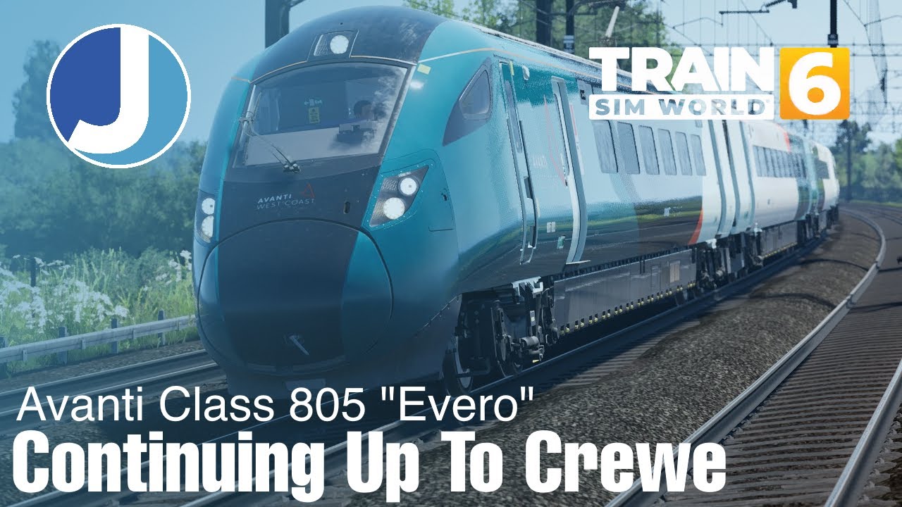 Continuing Towards Chester | WCML: Birmingham - Crewe | Train Sim World 6