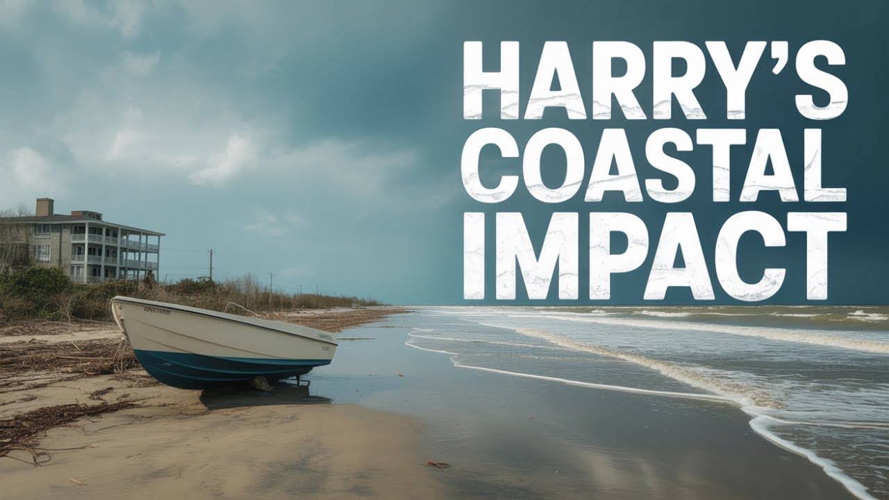 Storm Harry Has Passed. Some Of The Damage Along The Coast In Marsascala.
