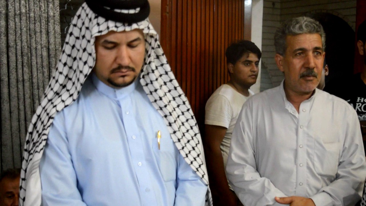 المهوال ابو عرب بحضور الشيخ سلام عرمش المالكي في بيت قاسم مجيد المالكي