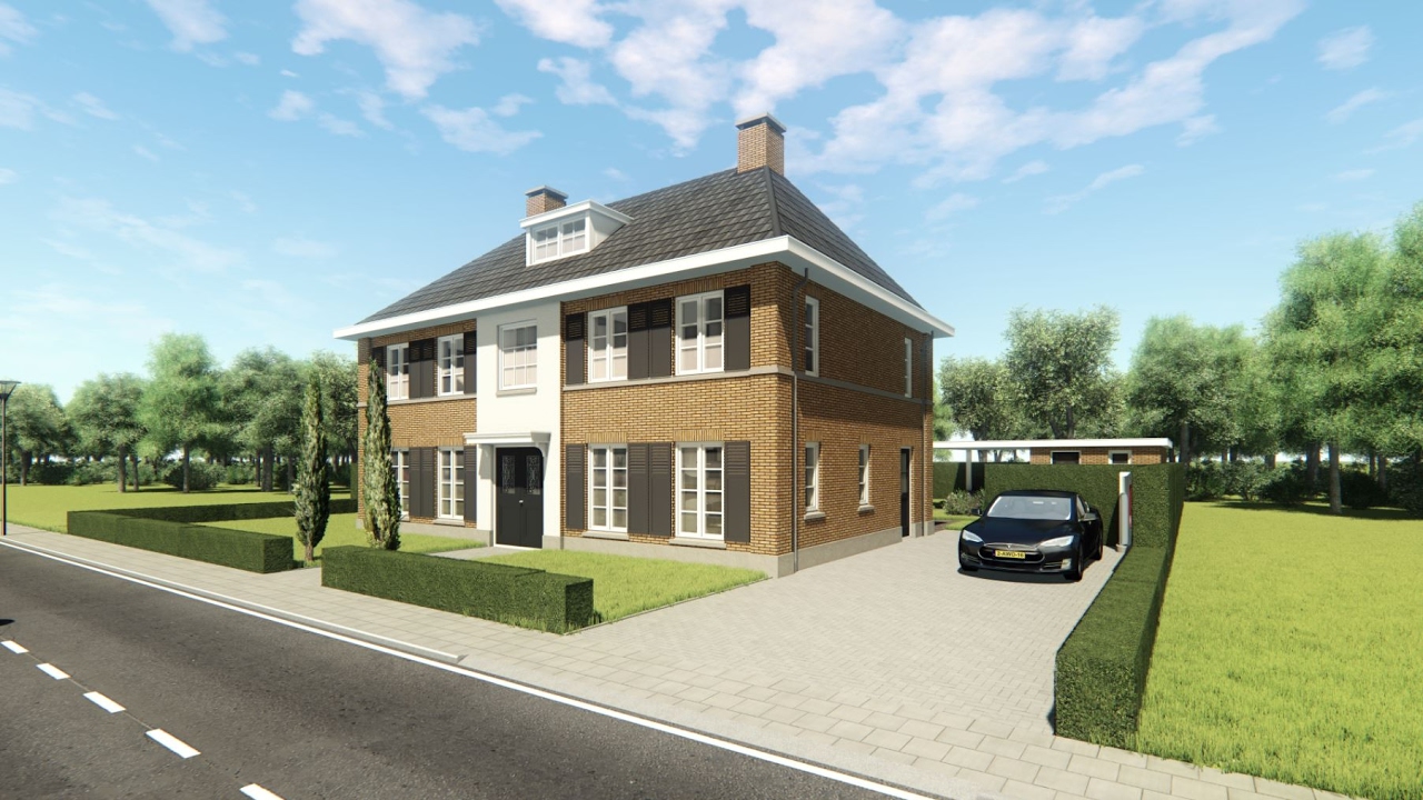 3D Animatie Villa Nachtpauwoog