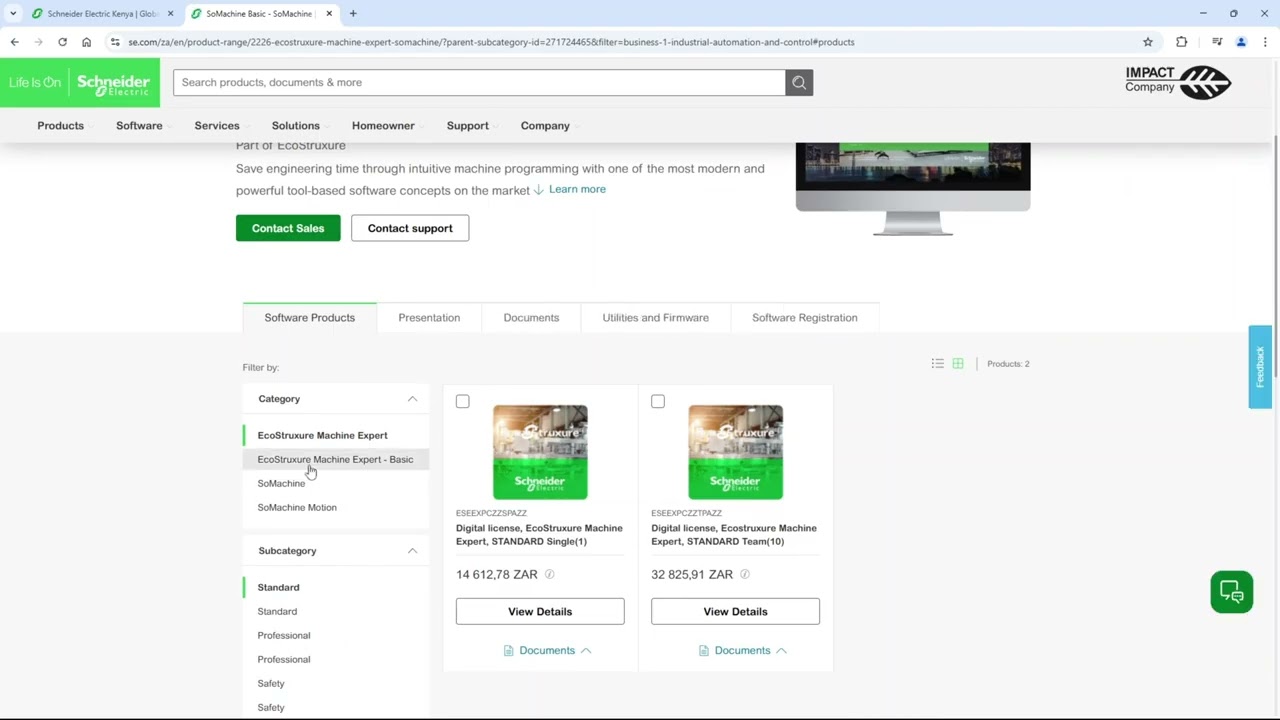 Download and Install Ecostructure Machine Expert Basic Software