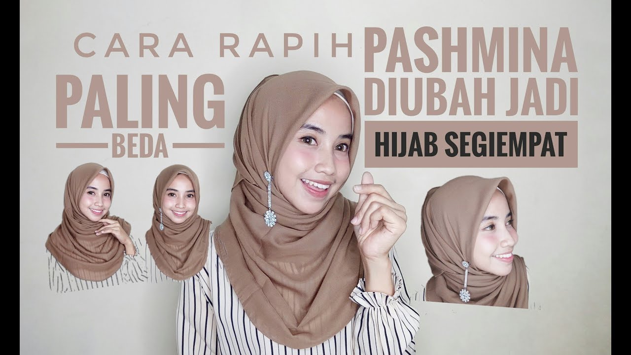 TUTORIAL PASMINA 6 TIPS RAPIH | paling beda | bahasa