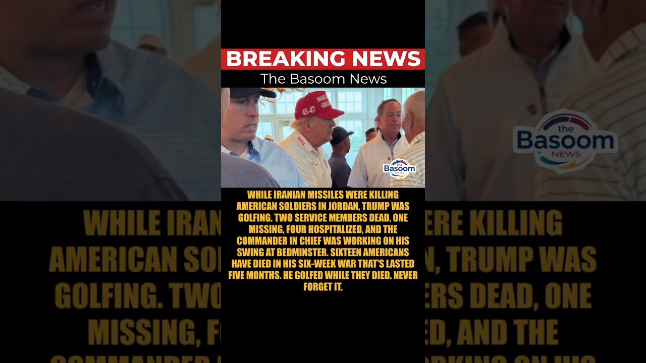 BREAKING: Trump Golfs as 2 More U.S. Troops Are Killed | Iran War Death Toll Rises | TheBasoomNews