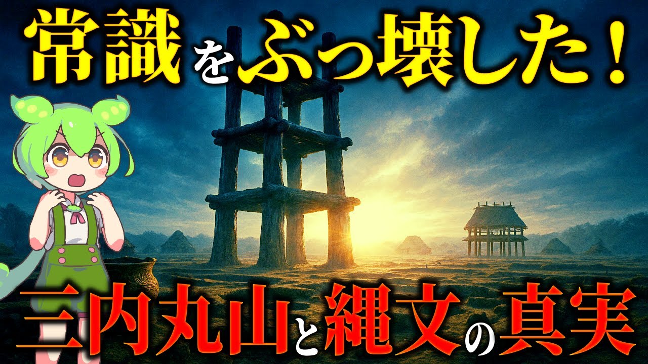 ひっくり返った教科書！三内丸山遺跡が暴いた失われた縄文の高度文明