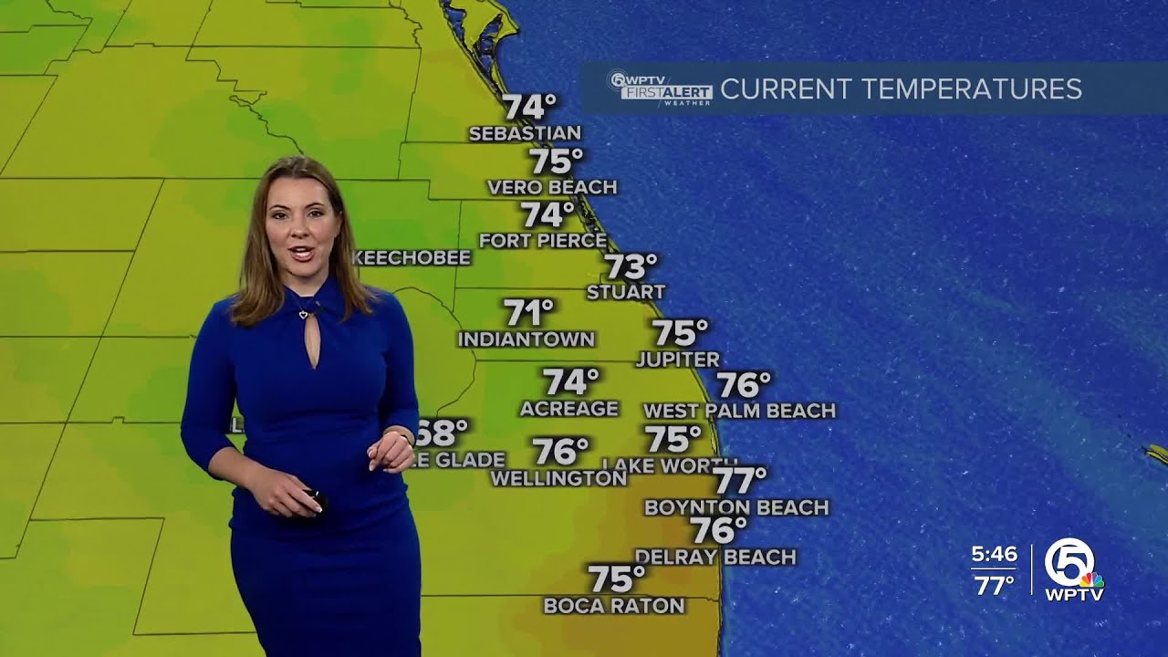 WPTV First Alert Weather Forecast for Morning of Friday, April 4, 2025