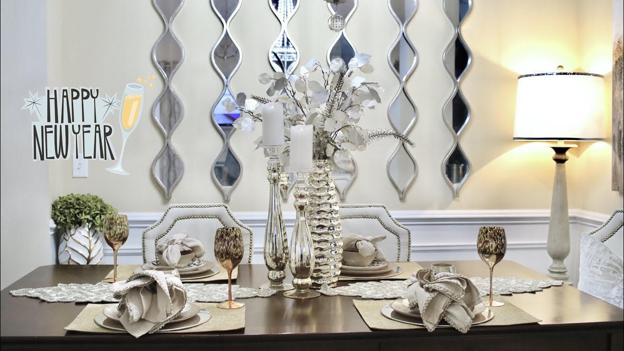 2020 DINING ROOM DECORATE WITH ME