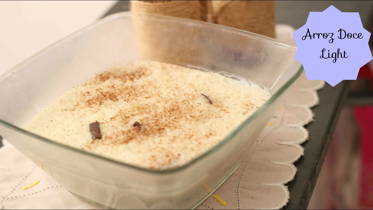 {Receitinha} Arroz Doce Light