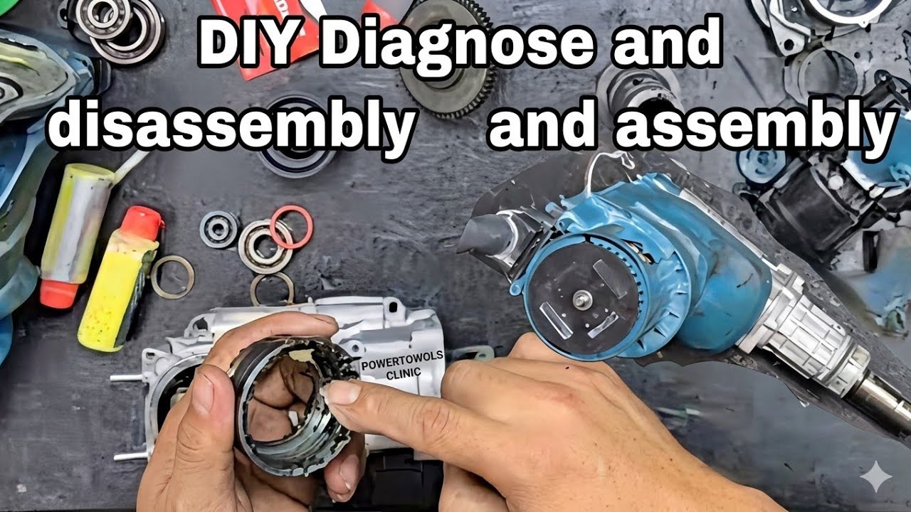 Makita Rotary Hammer Drill HR4013C DIY DX Disassemble Assemble regreasing replace consumable items 