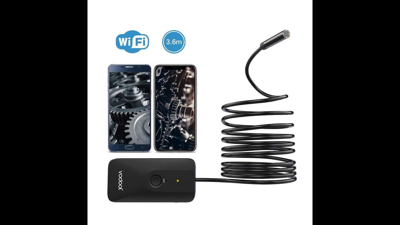 Bolan vodool WiFi Endoscope, IP67 Inspection Camera